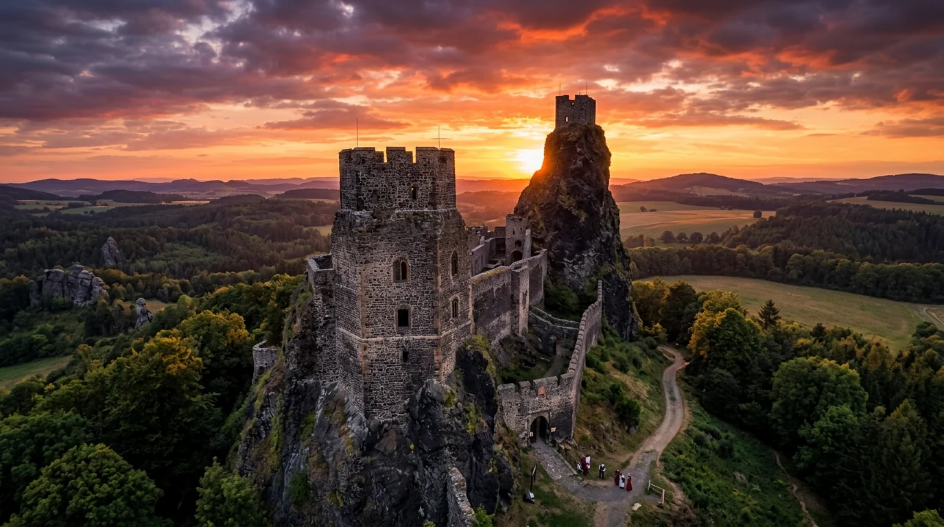 Medieval residential tower of the Jelenia Góra valley, Lower Silesia